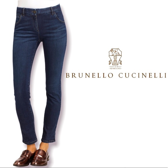 Brunello Cucinelli Denim - BRUNELLO CUCINELLI Skinny Fit Jeans